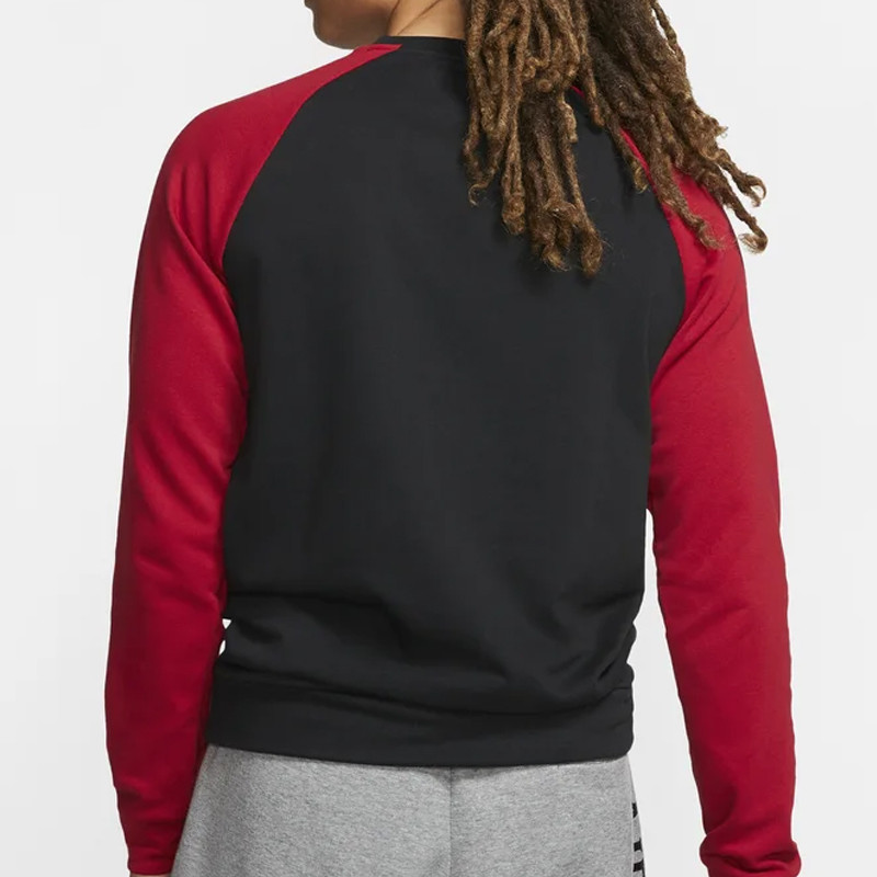 Jual Baju Basket Air Jordan Jumpman Classics Fleece Crew Black Gym Red Original Ck2848-010 - v3.ncrsport.com