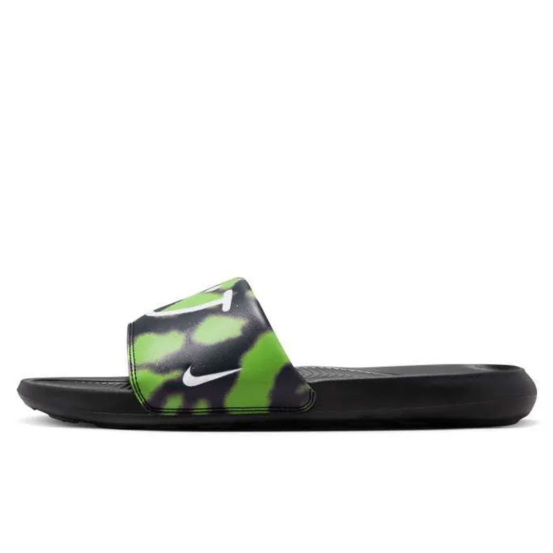 Jual Sandal Sneakers Nike Victori One Slide Print Black Green Original Cn9678-301 - v3.ncrsport.com