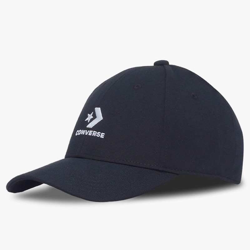 Jual Topi Sneakers Converse Logo Lock-Up Baseball Hat Black Original Con22130-A01 - v3.ncrsport.com