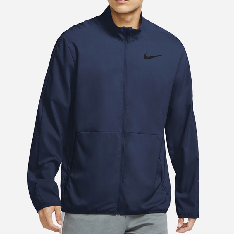 Jual Baju Lari Nike Dri-Fit Team Woven Jacket Navy Original Cu4954-451 - v3.ncrsport.com