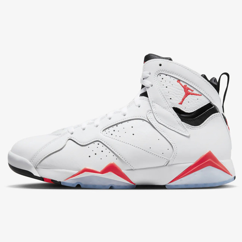 Jual Sepatu Sneakers Air Jordan Aj 7 Retro White Infrared Original Cu9307-160 - v3.ncrsport.com