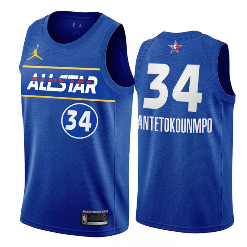 Jual Baju Basket Air Jordan Nba All Star Milwaukee Bucks Giannis Antetokounmpo Swingman Jersey Blue Original Cv4651-496 - v3.ncrsport.com