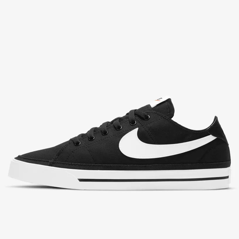 Jual Sepatu Sneakers Nike Court Legacy Canvas Black White Original Cw6539-002 - v3.ncrsport.com