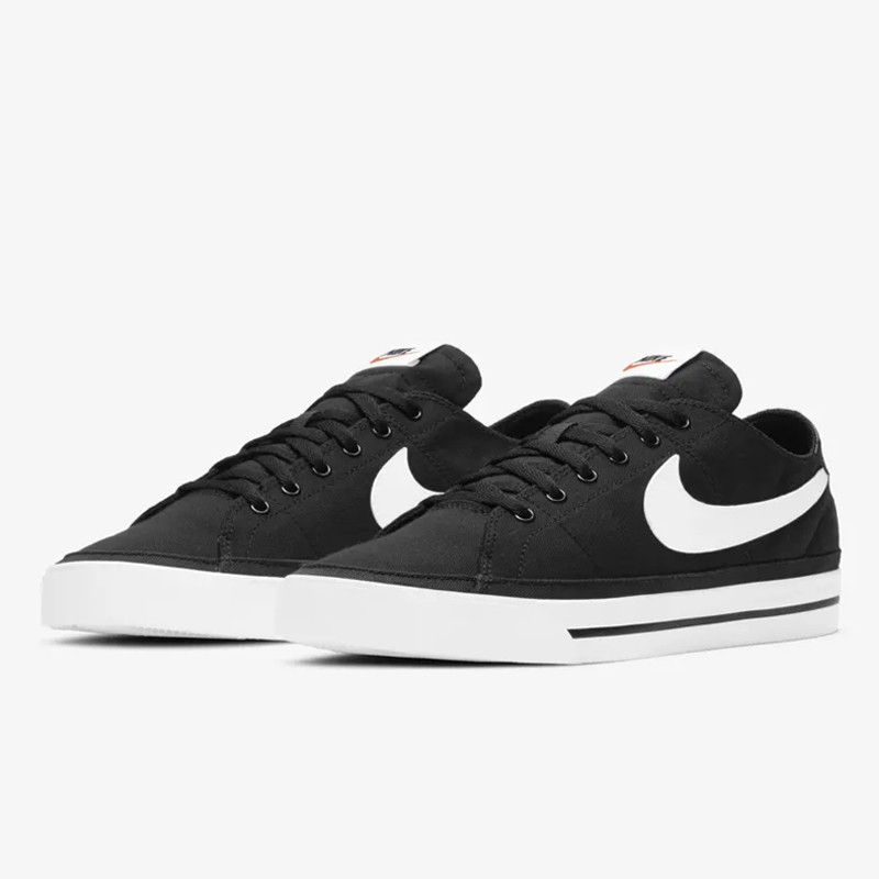 Jual Sepatu Sneakers Nike Court Legacy Canvas Black White Original Cw6539-002 - v3.ncrsport.com