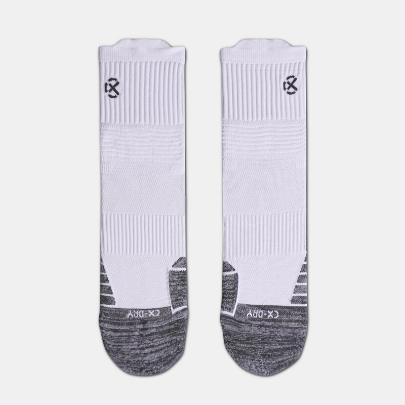 Jual Kaos Kaki Basket Rechampx Prime Quarter Socks 1X White Grey Original Cx-B320101-100 - v3.ncrsport.com