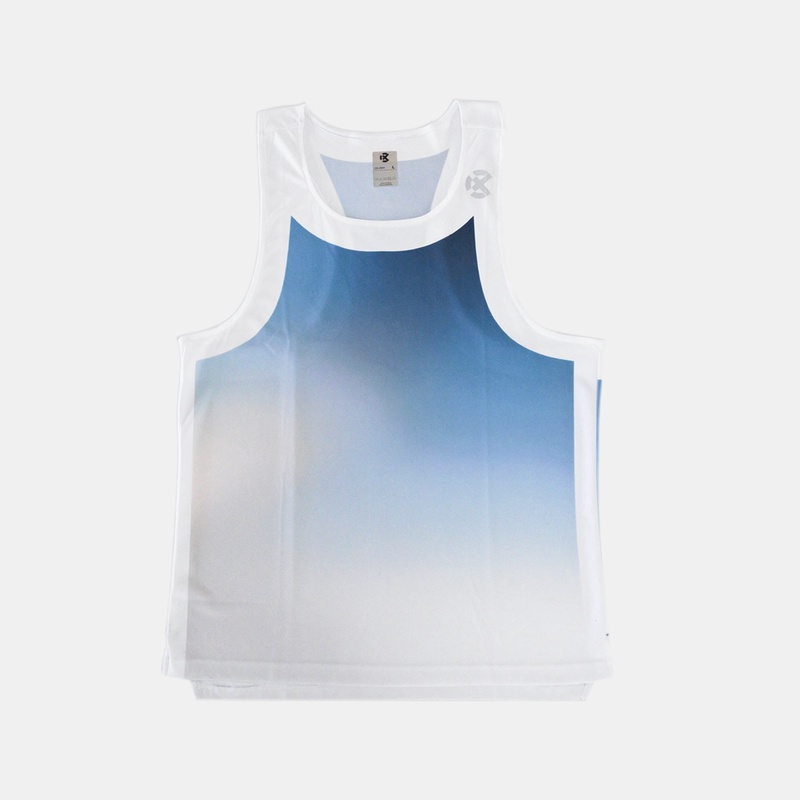 Jual Baju Lari Rechampx Race Tank Top White-Blue Original Cx-R020214-414 - v3.ncrsport.com