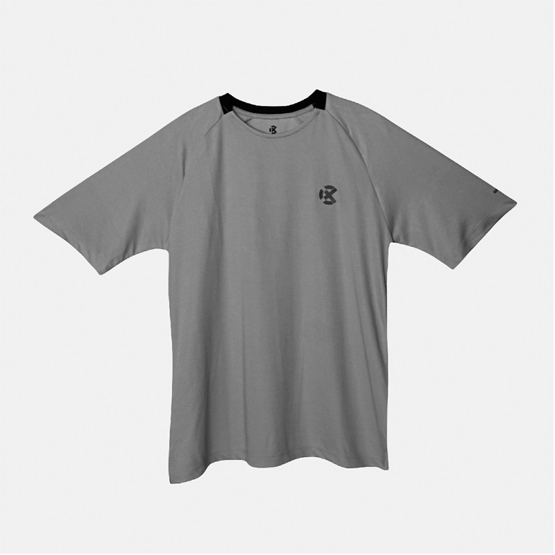 Jual Baju Lari Rechampx Core Short Sleeve Running Top Grey Original Cx-R030111-841 - v3.ncrsport.com