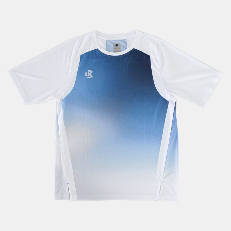Jual Baju Lari Rechampx Race Short Sleeves Top White-Blue Original Cx-R030214-414 - v3.ncrsport.com