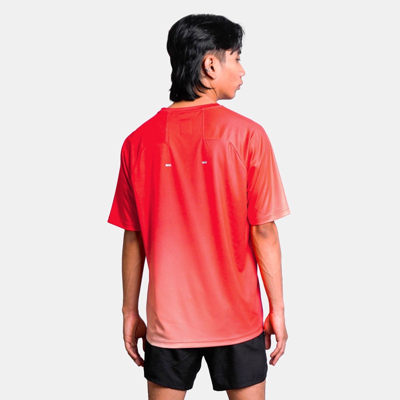Jual Baju Lari Rechampx Race Short Sleeves Top Red - White Original Cx-R030314-610 - v3.ncrsport.com