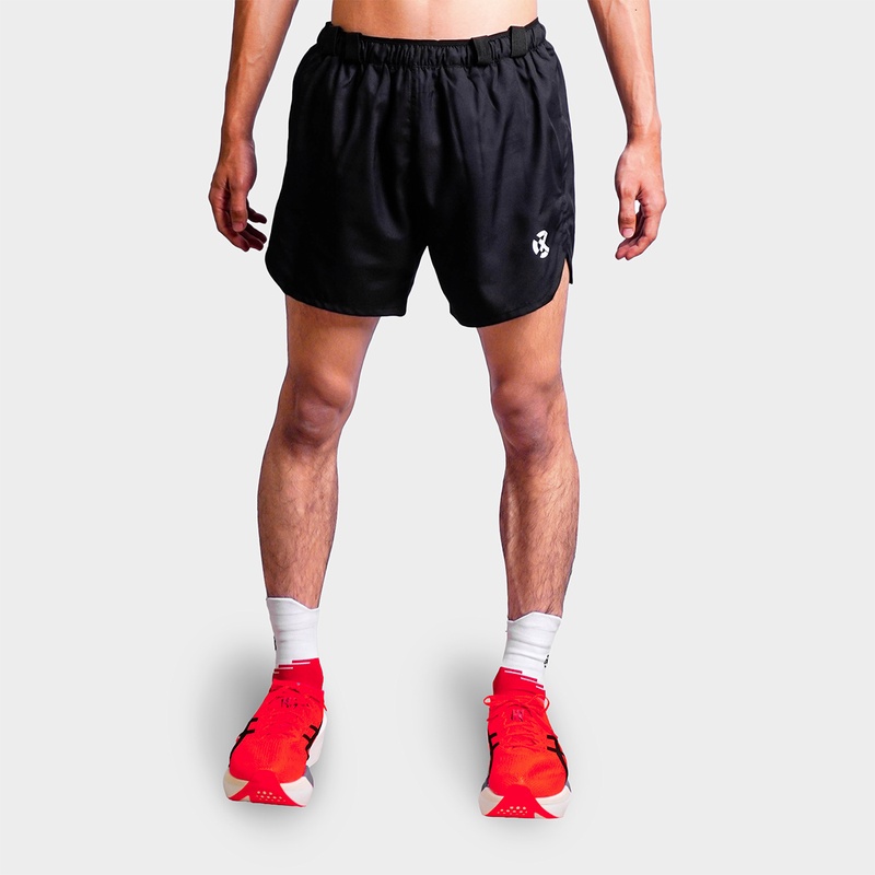 Jual Celana Lari Rechampx 4 Inch Race Shorts Black White Original Cx-R070104-001 - v3.ncrsport.com
