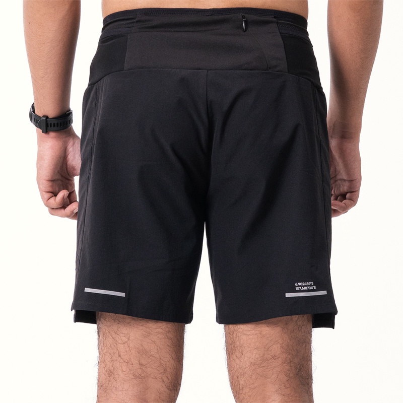 Jual Celana Lari Rechampx Marathon 7 Inch Running Shorts Black Original Cx-R100104-001 - v3.ncrsport.com