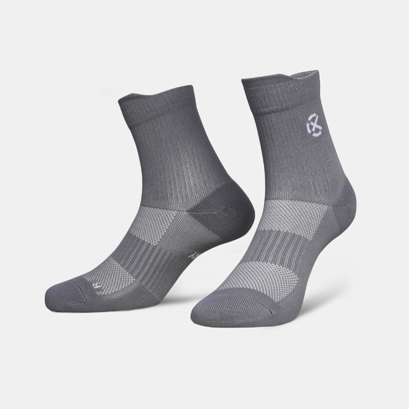 Jual Kaos Kaki Lari Rechampx Dly-Run Quarter Socks 1X Grey White Original Cx-R270205-841 - v3.ncrsport.com