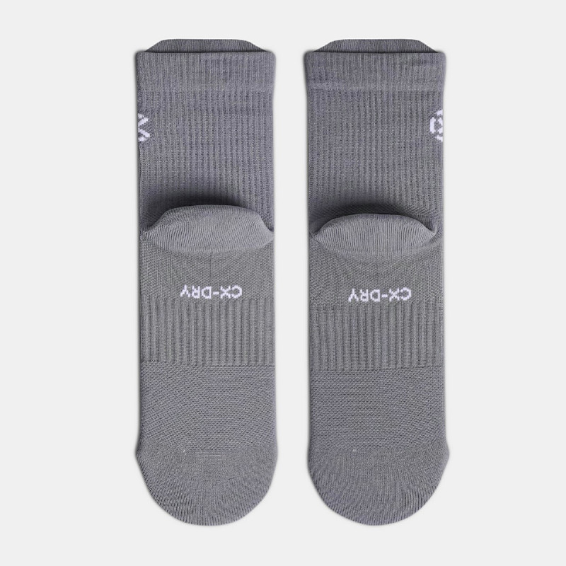 Jual Kaos Kaki Lari Rechampx Dly-Run Quarter Socks 1X Grey White Original Cx-R270205-841 - v3.ncrsport.com