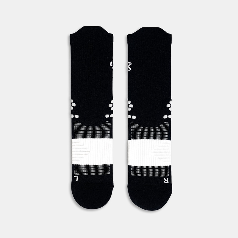 Jual Kaos Kaki Lari Rechampx Pwr-Run Crew Socks 1X Black White Original Cx-R280105-010 - v3.ncrsport.com