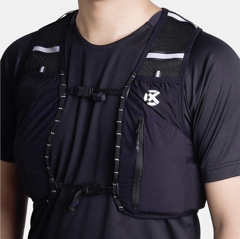 Jual Tas Lari Rechampx Hydration Backpack Vest 4L Black - White Original Cx-R430108-001 - v3.ncrsport.com