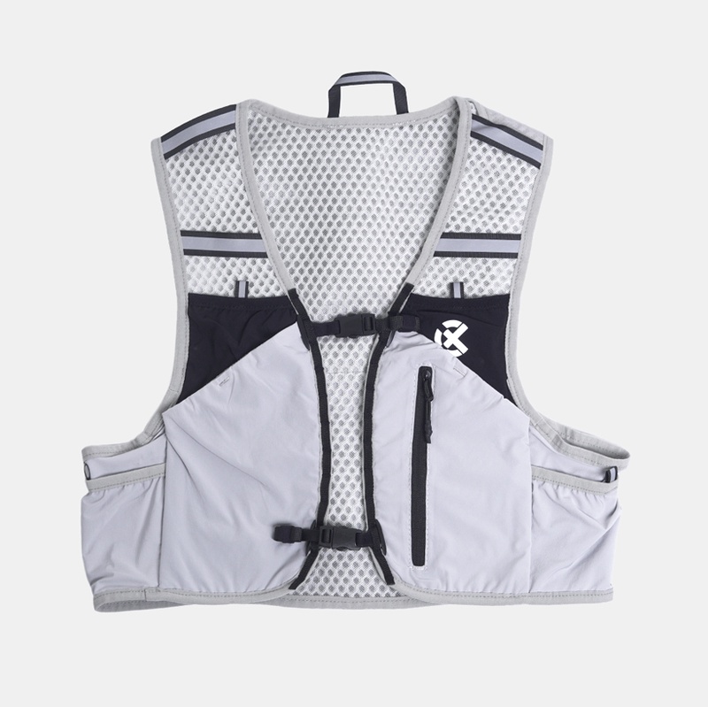 Jual Tas Lari Rechampx Hydration Backpack Vest 4L Light Grey - Black Original Cx-R430108-063 - v3.ncrsport.com