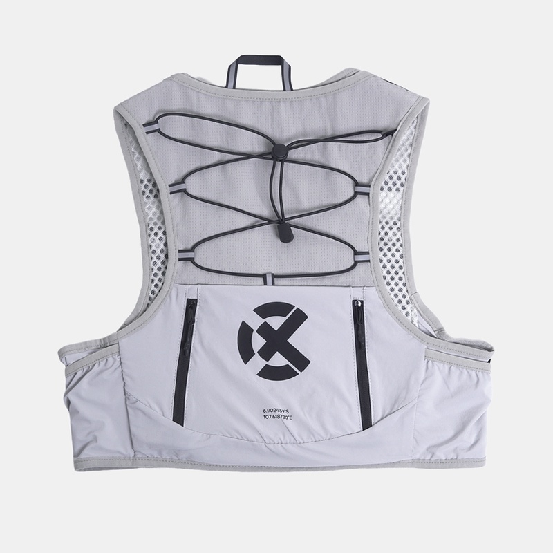 Jual Tas Lari Rechampx Hydration Backpack Vest 4L Light Grey - Black Original Cx-R430108-063 - v3.ncrsport.com