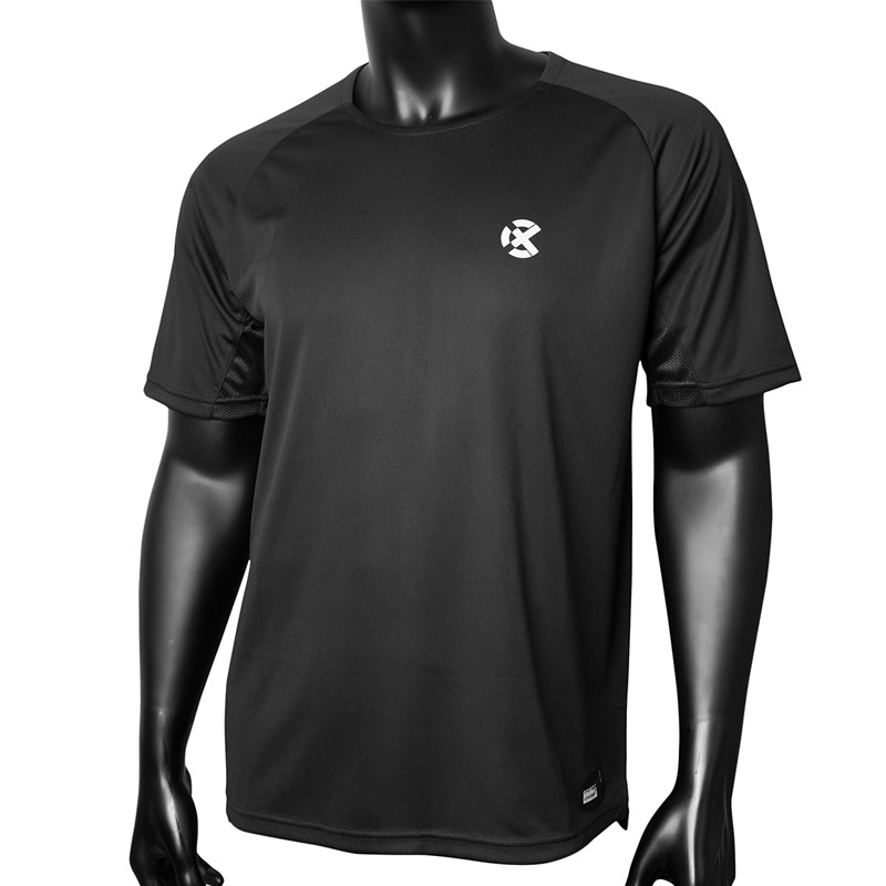 Jual Baju Lari Rechampx Cx Core Short-Sleeve Running Top Sm Logo Black Original Cx-Rzb0104-001 - v3.ncrsport.com