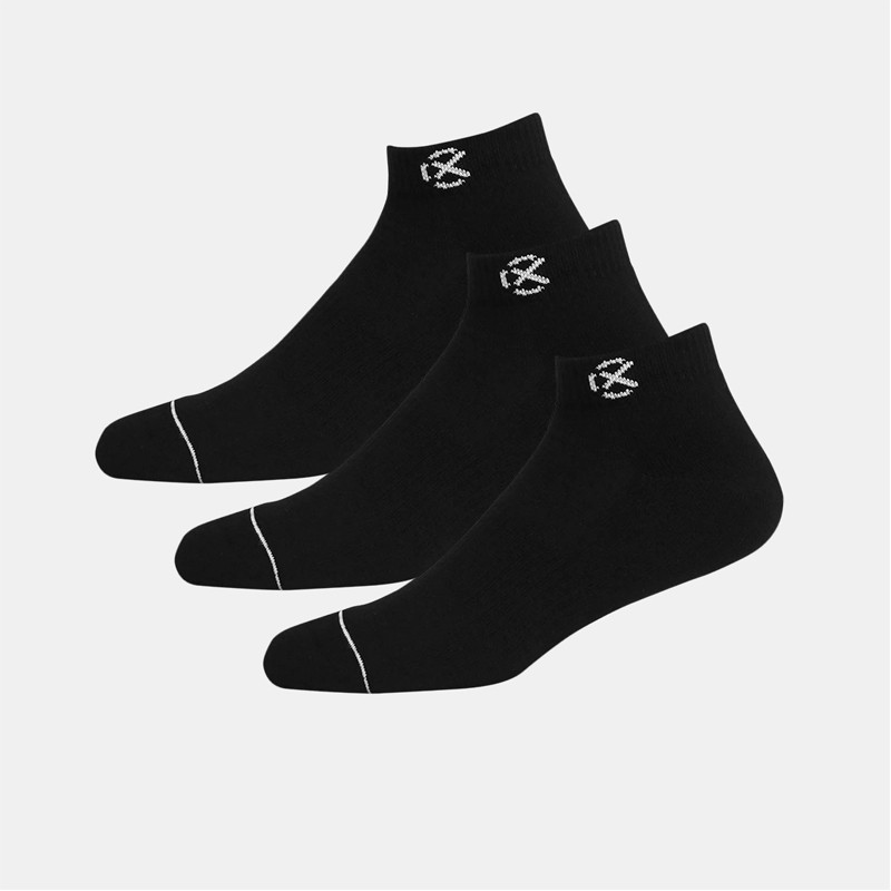 Jual Kaos Kaki Basket Rechampx Cushioned Low-Cut Socks 3X Black Original Cx-S100101-001 - v3.ncrsport.com