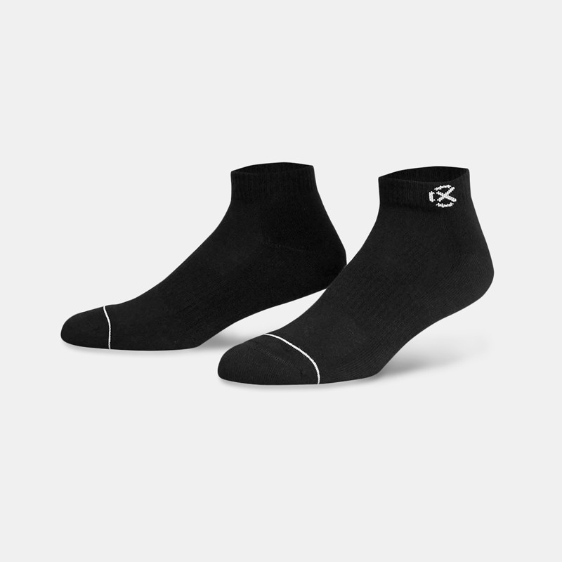 Jual Kaos Kaki Basket Rechampx Cushioned Low-Cut Socks 3X Black Original Cx-S100101-001 - v3.ncrsport.com