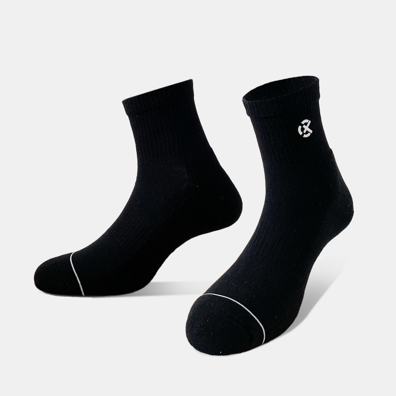 Jual Kaos Kaki Basket Rechampx Cushioned Quarter Socks 3X Black - White Original Cx-S120205-001 - v3.ncrsport.com