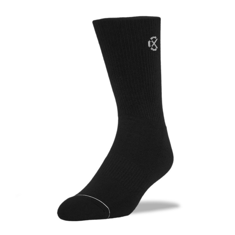 Jual Kaos Kaki Basket Rechampx Cushioned Crew Sock 3X Black Original Cx-S130101-001 - v3.ncrsport.com