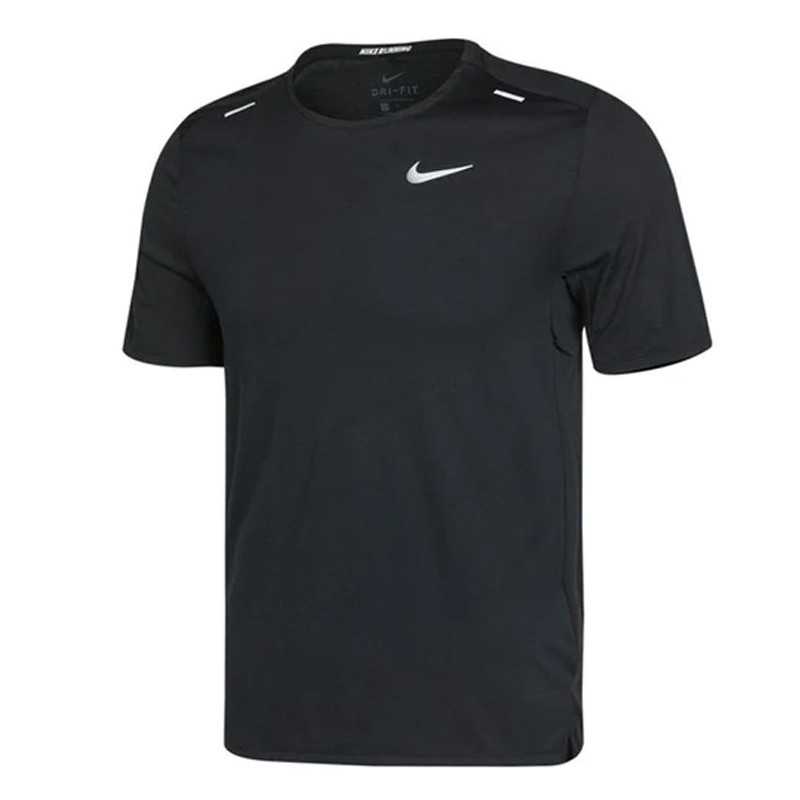 Jual Baju Lari Nike Dri-Fit Rise 365 Ventilate Soft Tee Black Original Cz9185-013 - v3.ncrsport.com