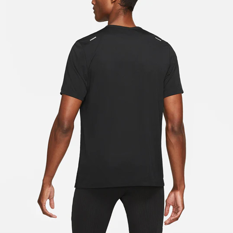 Jual Baju Lari Nike Dri-Fit Rise 365 Ventilate Soft Tee Black Original Cz9185-013 - v3.ncrsport.com