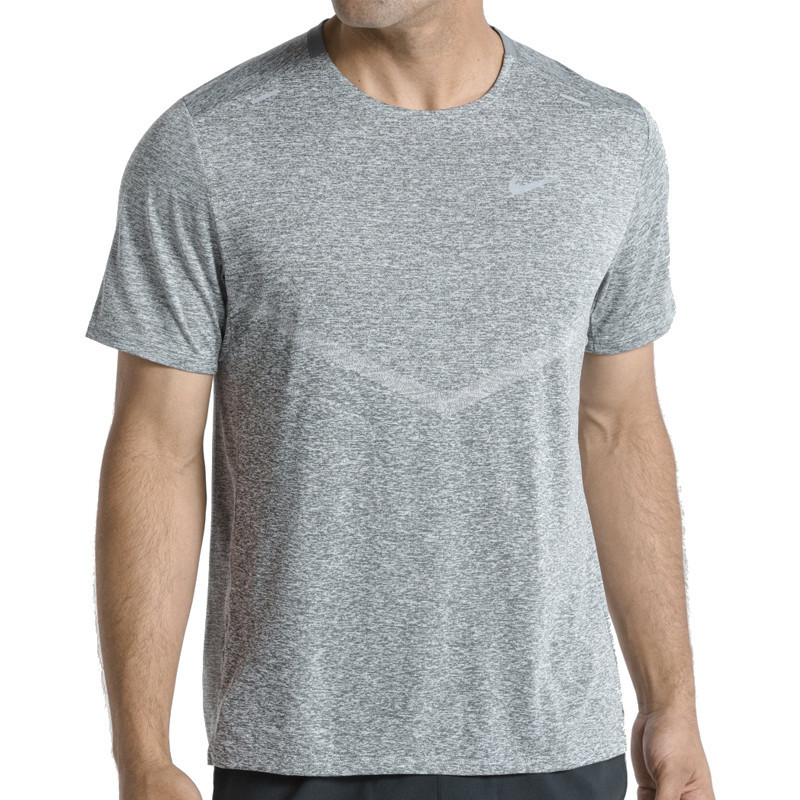 Jual Baju Lari Nike Dri-Fit Rise 365 Running Top Smoke Grey Original Cz9185-084 - v3.ncrsport.com