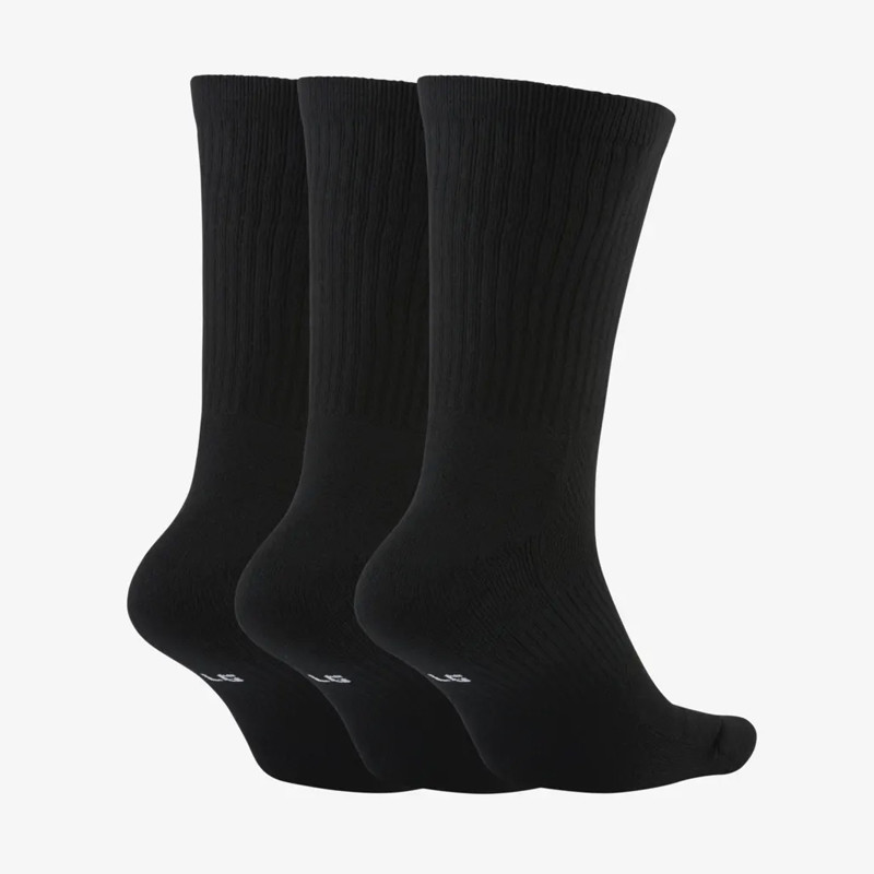 Jual Kaos Kaki Basket Nike 3Pk Everyday Crew Basketball Socks Black Original Da2123-010 - v3.ncrsport.com