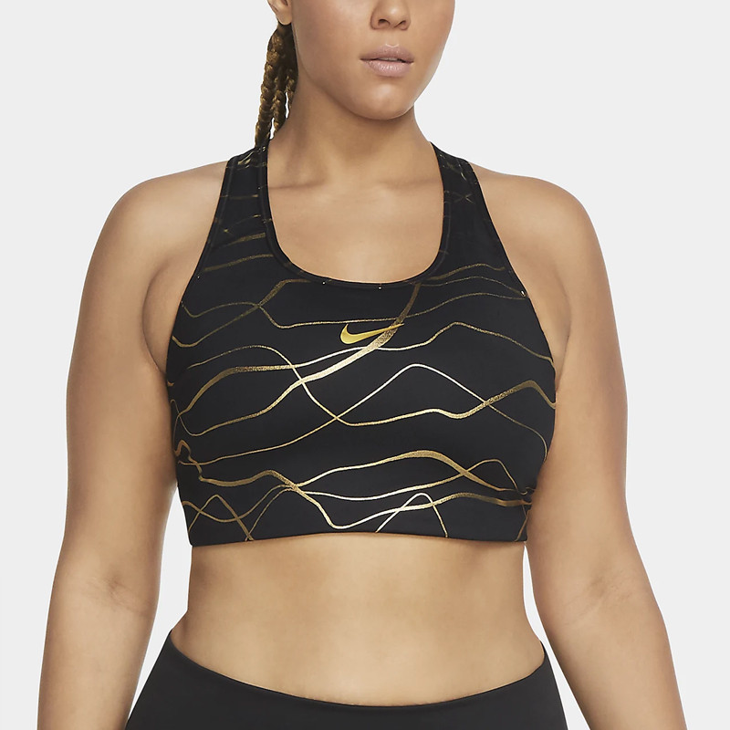 Jual Baju Training Wanita Nike Wmns Swoosh Icon Clash Plus Bra 2 Black Original Da2421-010 - v3.ncrsport.com