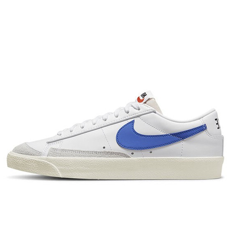 Jual Sepatu Sneakers Nike Blazer Low '77 Vintage White Medium Blue Original Da6364-107 - v3.ncrsport.com