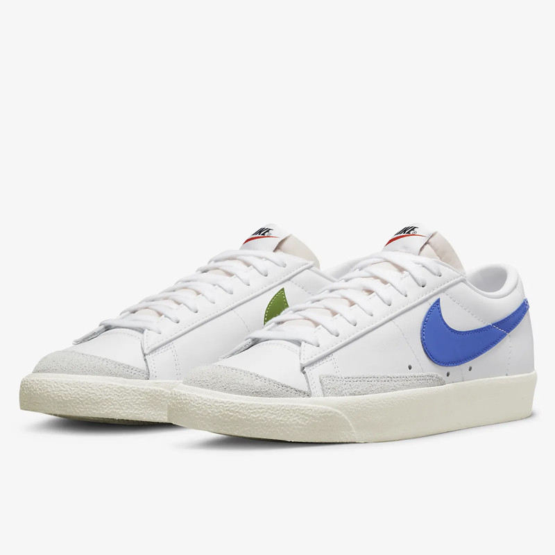 Jual Sepatu Sneakers Nike Blazer Low '77 Vintage White Medium Blue Original Da6364-107 - v3.ncrsport.com