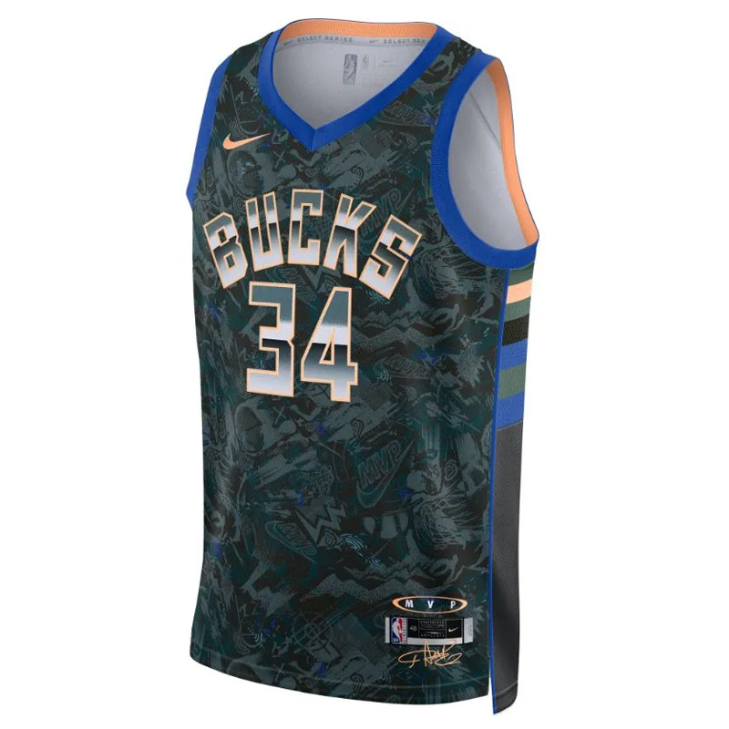 Jual Baju Basket Nike Giannis Antetokounmpo Select Series Mvp Jersey Blue Green Original Da6953-387 - v3.ncrsport.com