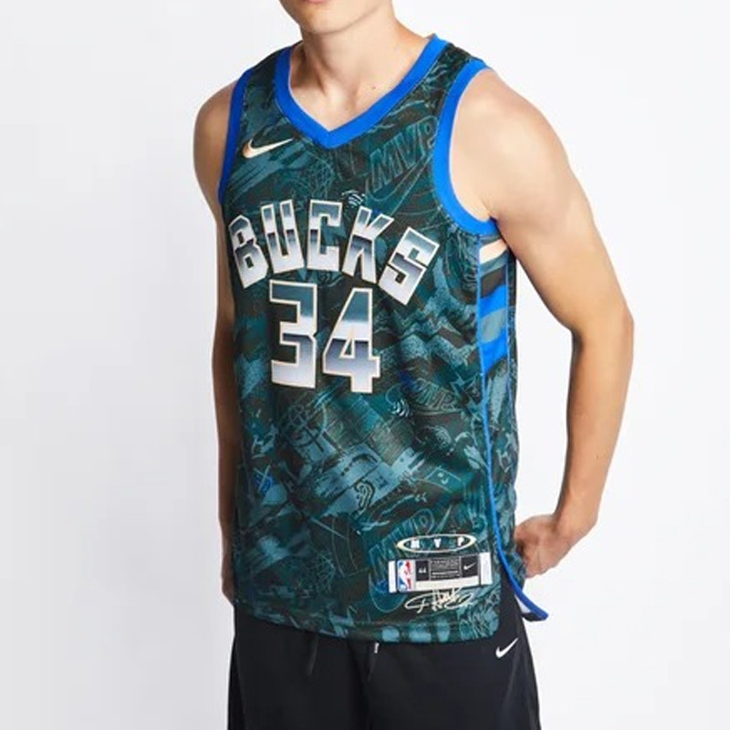 Jual Baju Basket Nike Giannis Antetokounmpo Select Series Mvp Jersey Blue Green Original Da6953-387 - v3.ncrsport.com