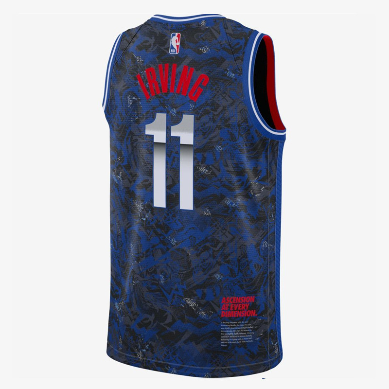 Jual Baju Basket Nike Kyrie Irving Select Series Nba Jersey Blue Original Da6959-495 - v3.ncrsport.com