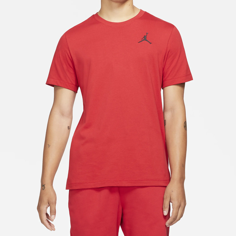 Jual Baju Basket Nike Jumpman Short Sleeve Tee Red Original Dc7485-687 - v3.ncrsport.com