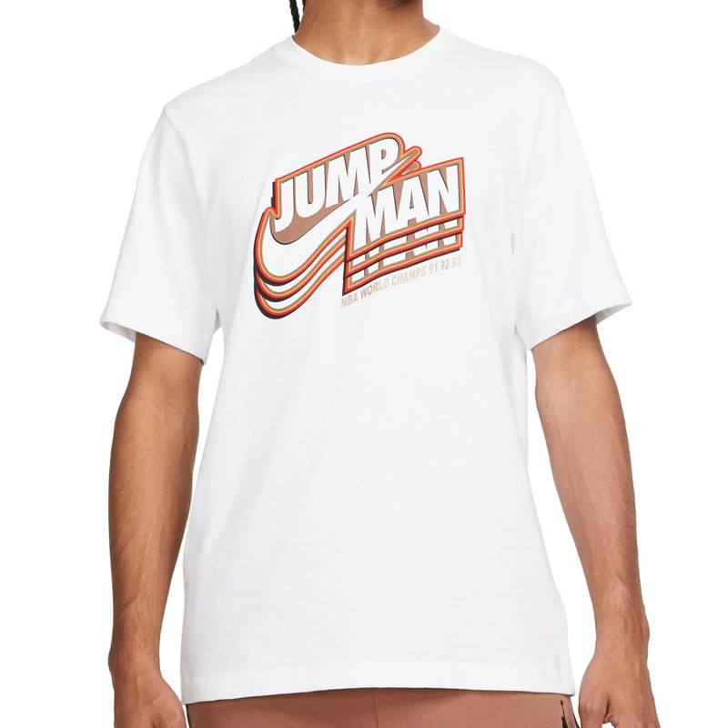 Jual Baju Basket Air Jordan Jumpman Short-Sleeve Graphic Tee White Original Dc9773-100 - v3.ncrsport.com