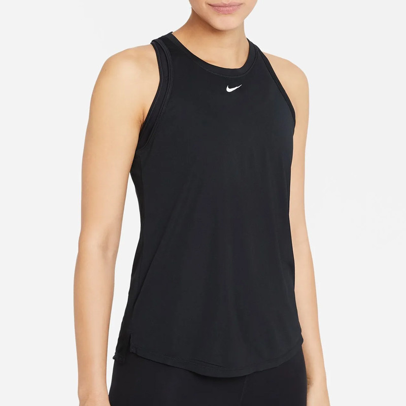 Jual Baju Training Wanita Nike Wmns Dri-Fit One Standard Fit Tank Top Black Original Dd0637-010 - v3.ncrsport.com