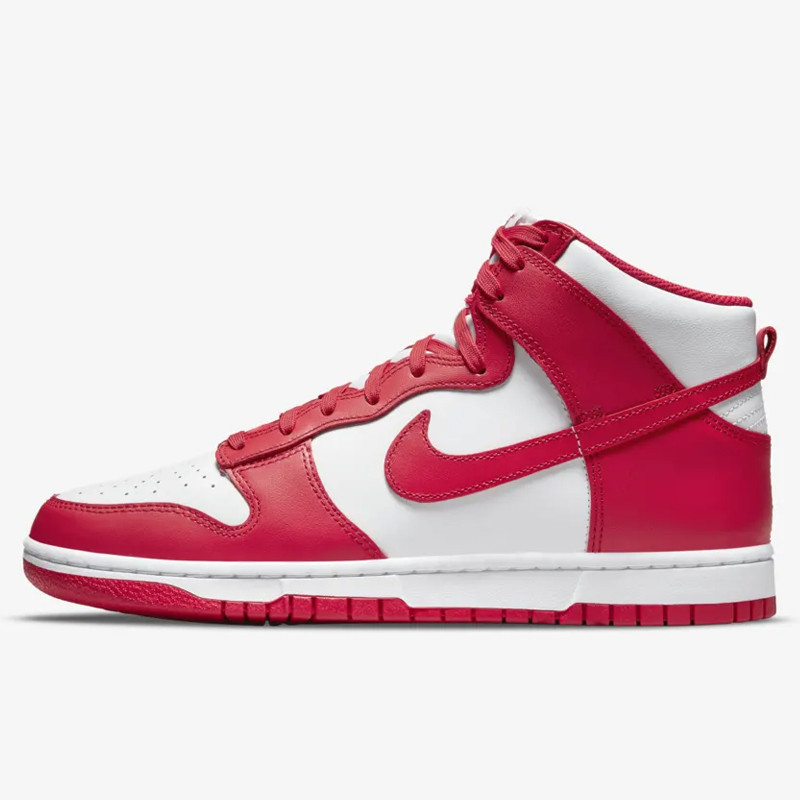 Beli Sepatu Sneakers Nike Dunk High Retro University Red Original Dd1399-106