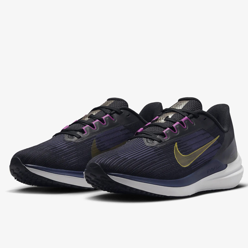 Jual Sepatu Lari Nike Air Winflo 9 Black Purple Original Dd6203-007 - v3.ncrsport.com