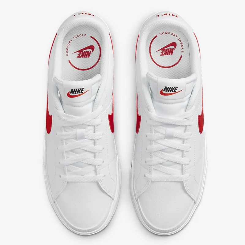 Jual Sepatu Sneakers Nike Court Legacy White Red Original Dh3162-102 - v3.ncrsport.com