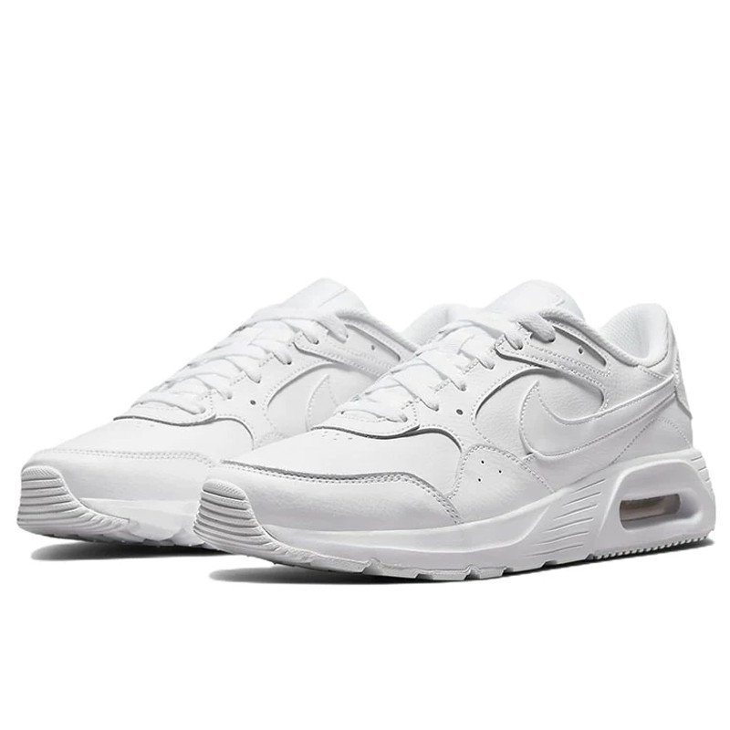 Jual Sepatu Sneakers Nike Air Max Sc Leather Triple White Original Dh9636-101 - v3.ncrsport.com