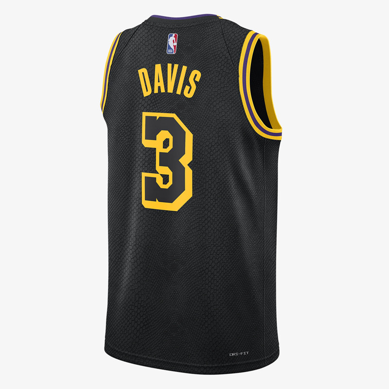 Jual Baju Basket Nike Anthony Davis La Lakers Black Mamba Edition Swingman Jersey Black Original Dj1433-010 - v3.ncrsport.com