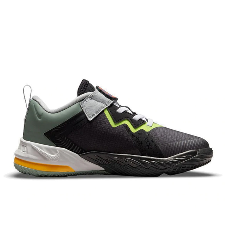 Jual Sepatu Basket Anak Nike Lebron 18 Low Bugs Vs Marvin Ps Black Grey Original Dj3761-005 - v3.ncrsport.com
