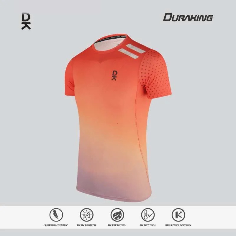 Beli Baju Lari Duraking Advance Series Ss Solar Red Original Dk-Ad-Ss-Sr