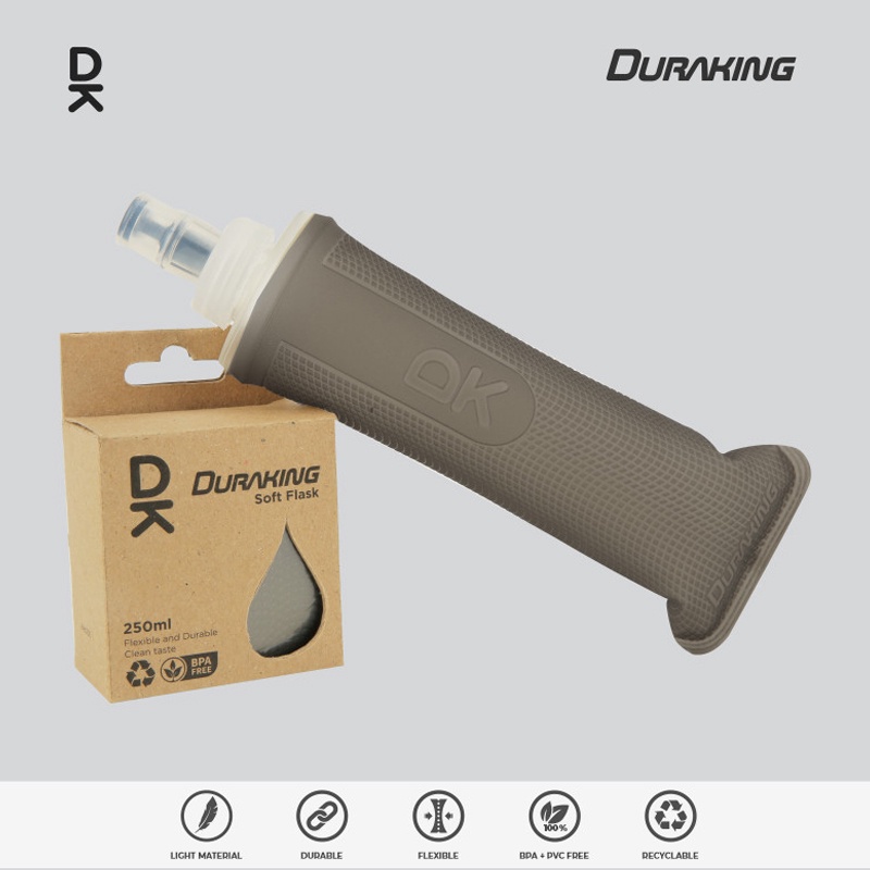 Jual Botol Minum Lari Duraking Soft Flask 250 Ml Matte Grey Original Dk-Sf-250Ml-Gr - v3.ncrsport.com