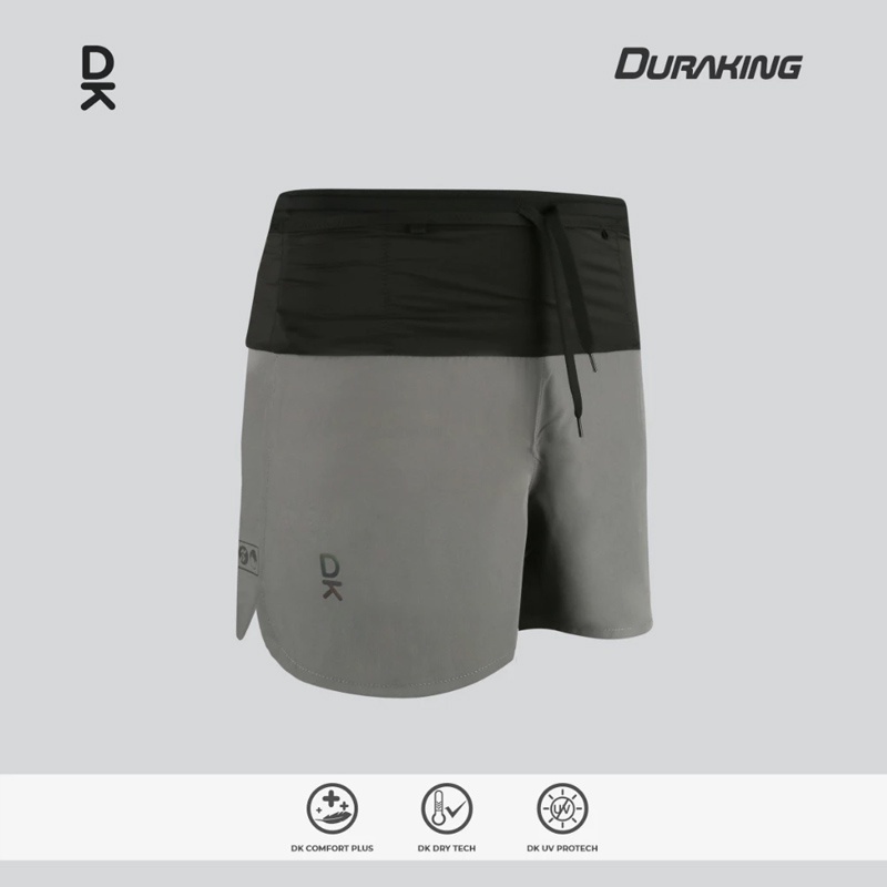 Jual Celana Lari Duraking Running Pants-Aerotrack Grey Original Dk-Short-At-Gy-M - v3.ncrsport.com