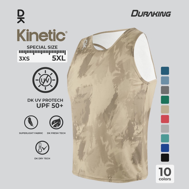 Beli Baju Lari Duraking Kinetic Super Light Jersey Sl Brown Original Dk-Sl-Sl-Kin-Br