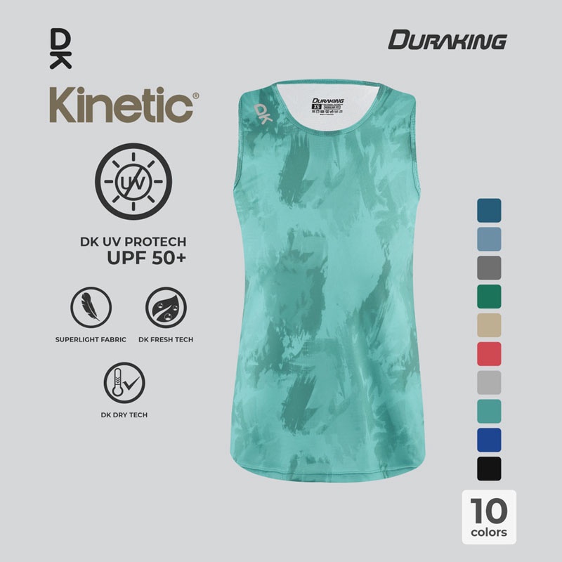 Beli Baju Lari Wanita Duraking Wmns Kinetic Super Light Jersey Sl Green Original Dk-Sl-Sl-Kin-Gr-W